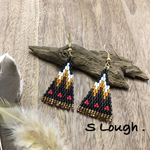 エスニックビーズピアス
