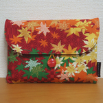 "10月11月限定"紅葉柄の御朱印帳ケース
