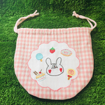 オーダー品 スイーツくまのぷっくり巾着