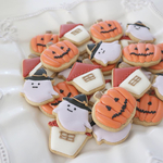 【5セット〜ご注文】ハロウィンミニクッキー3枚セット
