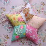 hana*ハンドメイド★レトロアニマル★パステルパッチスターオーナメント♪ねこちゃん