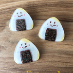 ★プラバンブローチ★おにぎり