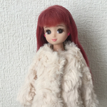 リカちゃん　トルネードファーのコート＜ライトベージュ＞