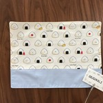 再×7販⭐おにぎり×水色ランチマット(入園入学準備)(入園入学グッズ)