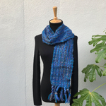 手織りマフラー