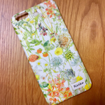 iPhone全機種/各種スマホ対応 名入れできます♡リバティ ワイルドフラワー♡オーダーメイドカバー♡