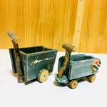 まっぽし堂様  ミニ花ぐるま  トロッコ 2個セット