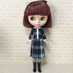 【10/27再販予定】タータンチェック プリーツワンピース
