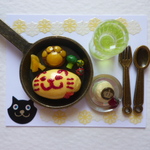*ミニチュア*猫カフェdeオムライスランチ