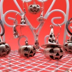ハロウィン  シルバーピアス