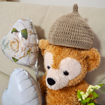 どんぐり帽子  生後5ヶ月から7ヶ月頃 こげ茶