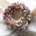 ミナヅキ紫陽花のリース