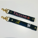 刺繍ネームタグキーホルダー【送料無料】