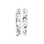 PDT-1526-MR【2個入り】ウェーブロングバーペンダント,Wavy Long Bar Pendant