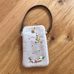 刺繍入りスマホケース・眼鏡ケース