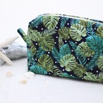 Monstera Navy おむつポーチ【送料無料】