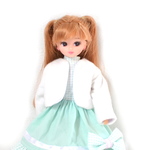 白のボレロ　22cmドールサイズ（リカちゃん、ブライスなど）