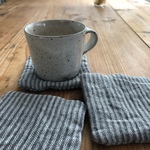 暮らしの布＊コースター