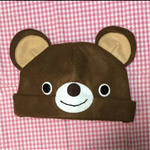 フェルト＊くま帽子