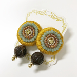  2wayピアス＊ビーズ刺繍＊