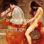 orange pecoさまご注文ページ