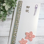 さくら咲くご祝儀袋＊パールホワイト