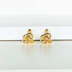 三連フープイヤリング／ピアス