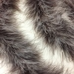 35cm☆マラボーファー☆ブラウンベージュ☆ピアス☆イヤリング