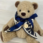 兄弟テディベアクマさんぬいぐるみベージュ