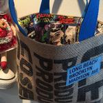 NA3様ご予約BLOOKLYNターコイズ＆ライセンスプレートタグアメコミトートバッグ　コーヒー豆麻袋