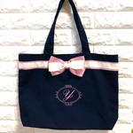 オリジナルイニシャル刺繍トートバッグ