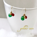 ☆クリスマスセール☆ クリスマスカラーのピアス