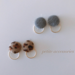 ハンドメイドピアス  イヤリング ピアス 