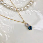 お呼ばれに♡シンプル スワロフスキーのネックレス
