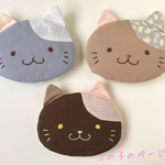 ふんわり☆ねこさん　ティッシュケース　いちごチョコさん