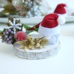 クリスマス花冠③　うさぎ花冠 　Ｓ～Ｍサイズ　 ペット用