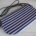 しましま柄のウォレットbag