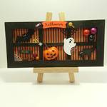 ハロウィンの壁飾り