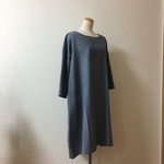 （値下げ）Aラインワンピース ブルー