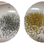 丸カン 8mm ゴールド50個&シルバー50個