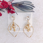 クリスタルビジューピアス/イヤリング