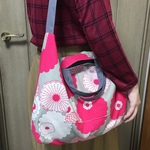 2way大きめトートバッグ〈ピンク〉