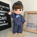 メルちゃん、ソランちゃんの服＊パジャマ&ヘアバンドセット