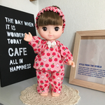 メルちゃん、ソランちゃんの服＊パジャマ&ヘアバンドセット