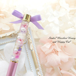 【パール♥ハーバリウムボールペン】*Shiny Pen Pearl*【メタリックライトローズ】