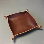【開店プレゼントにも】革のトレー