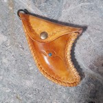 本革フィン型コインケース