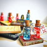 ダークファンタジーシリーズ　〜ミニチュア目玉 B〜　青色Ver 