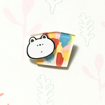 プラバンブローチ＊くまさん