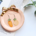『🥕兎のにんじんたち　ピアス・イヤリング』